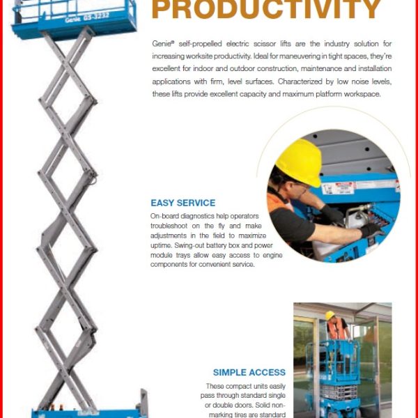 GENIE SCISSOR LIFT