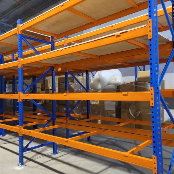 Used Heavy Duty Racking C/w Plywood